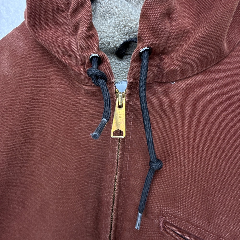 Carhartt Sierra Jacket Sherpa Lined Mens XL J141 CLY Clay - Picture 11 of 14